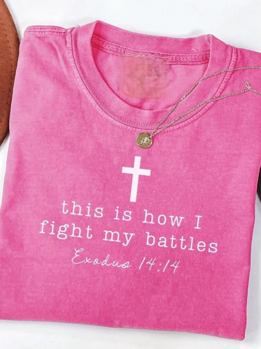 Christian Shirt Awareness, S Womens Cancer Fighter